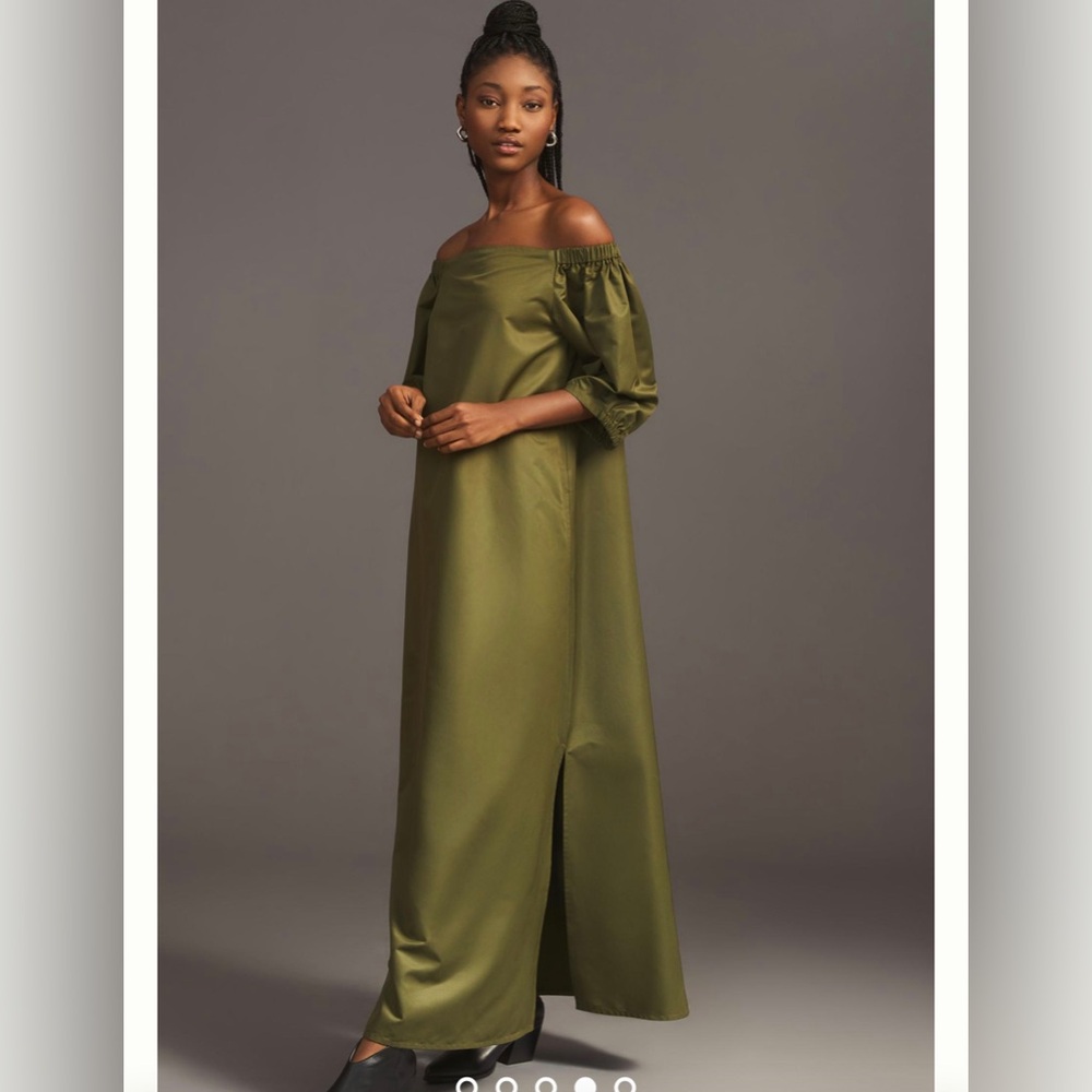 Samant Chauhan Off-The-Shoulder Utility Dress